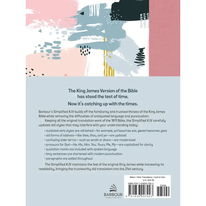 The Barbour Skjv Bible (Teen Girls)