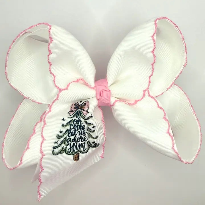 Come Let Us Adore Him Bow