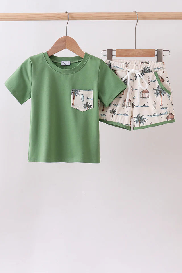 Green Beach Set