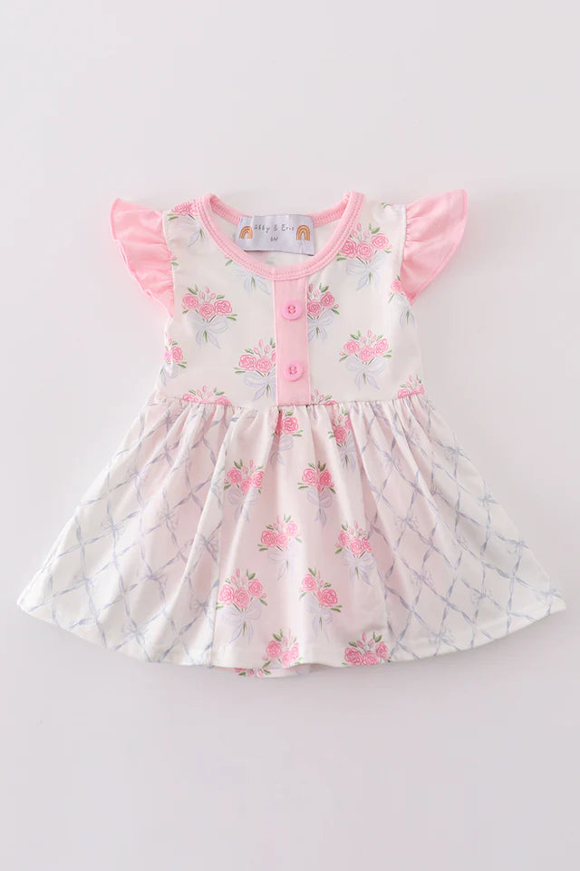 Rosebud Ruffle Romper