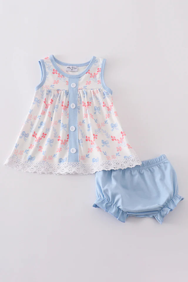 Bows & Lace Bloomer Set