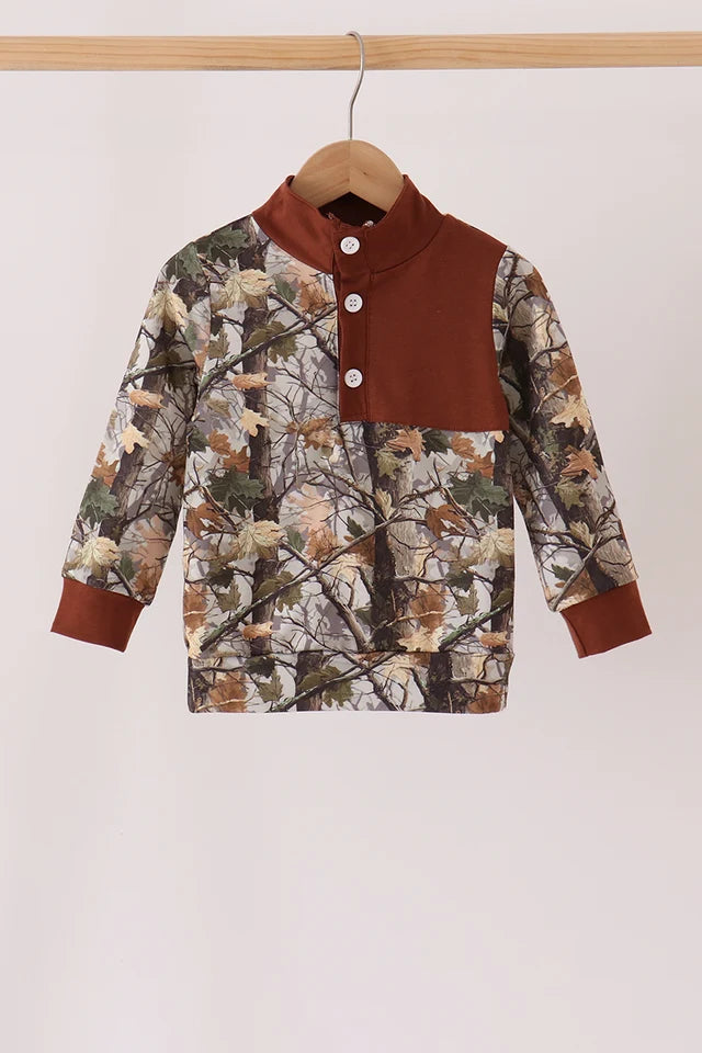 Camouflage tree pullover (ETA: 10/12/26)