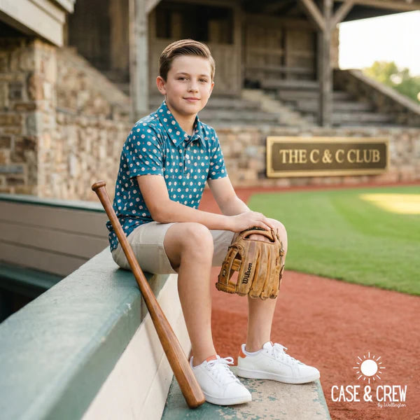 Baseball Star Collar Shirt