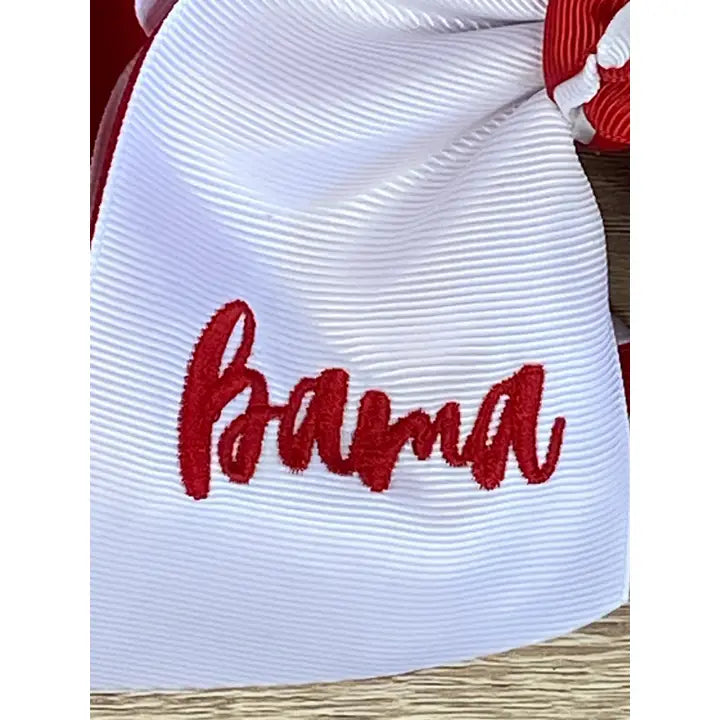 Double Layer School Spirit Hair Bows
