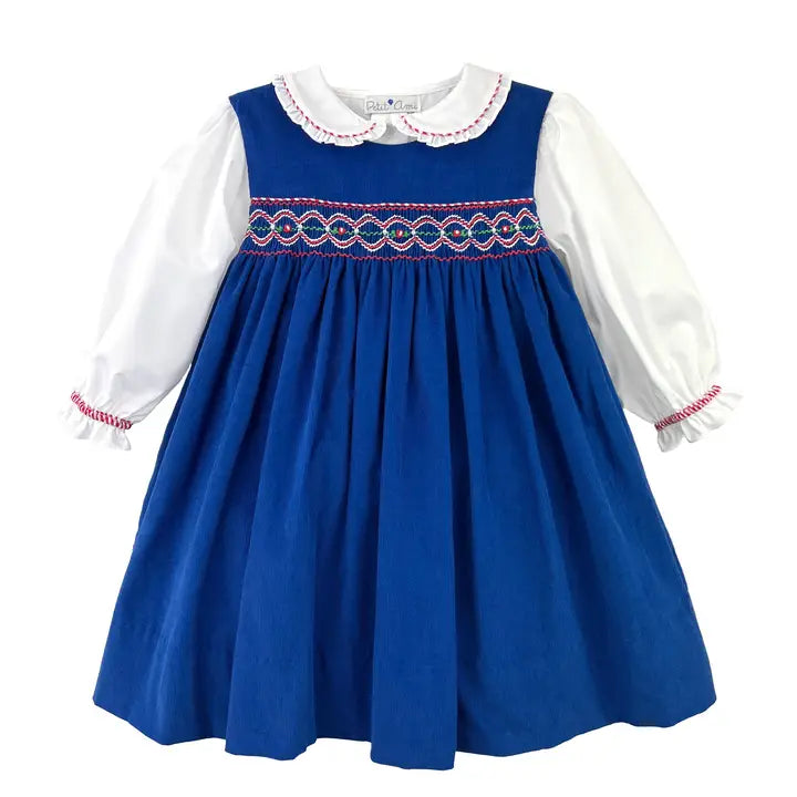 Smocked Jumper Dress