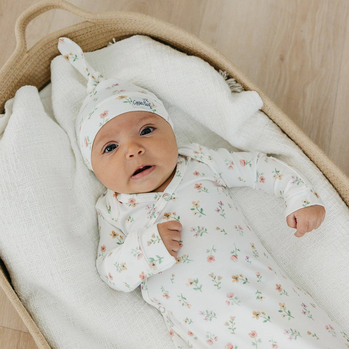 Newborn Knotted Gown - Eloise