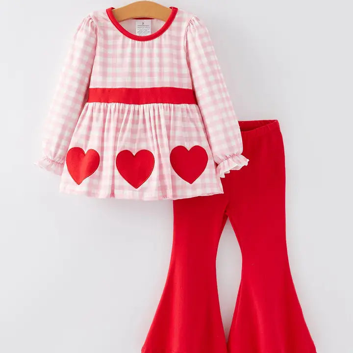 Sweetheart Plaid Set