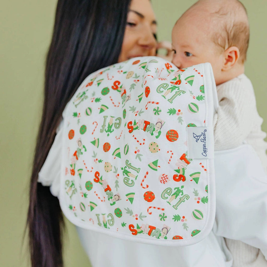 3 Pack Premium Burp Cloths - Christmas Classics (ETA: 7/21/26)