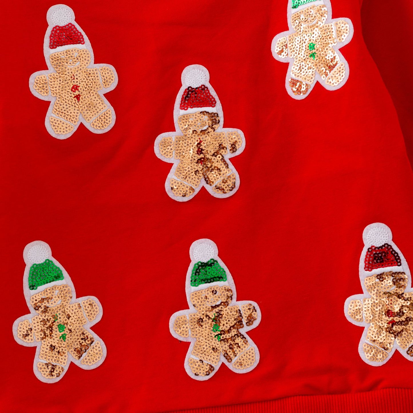 Gingerbread Sequin Shirt