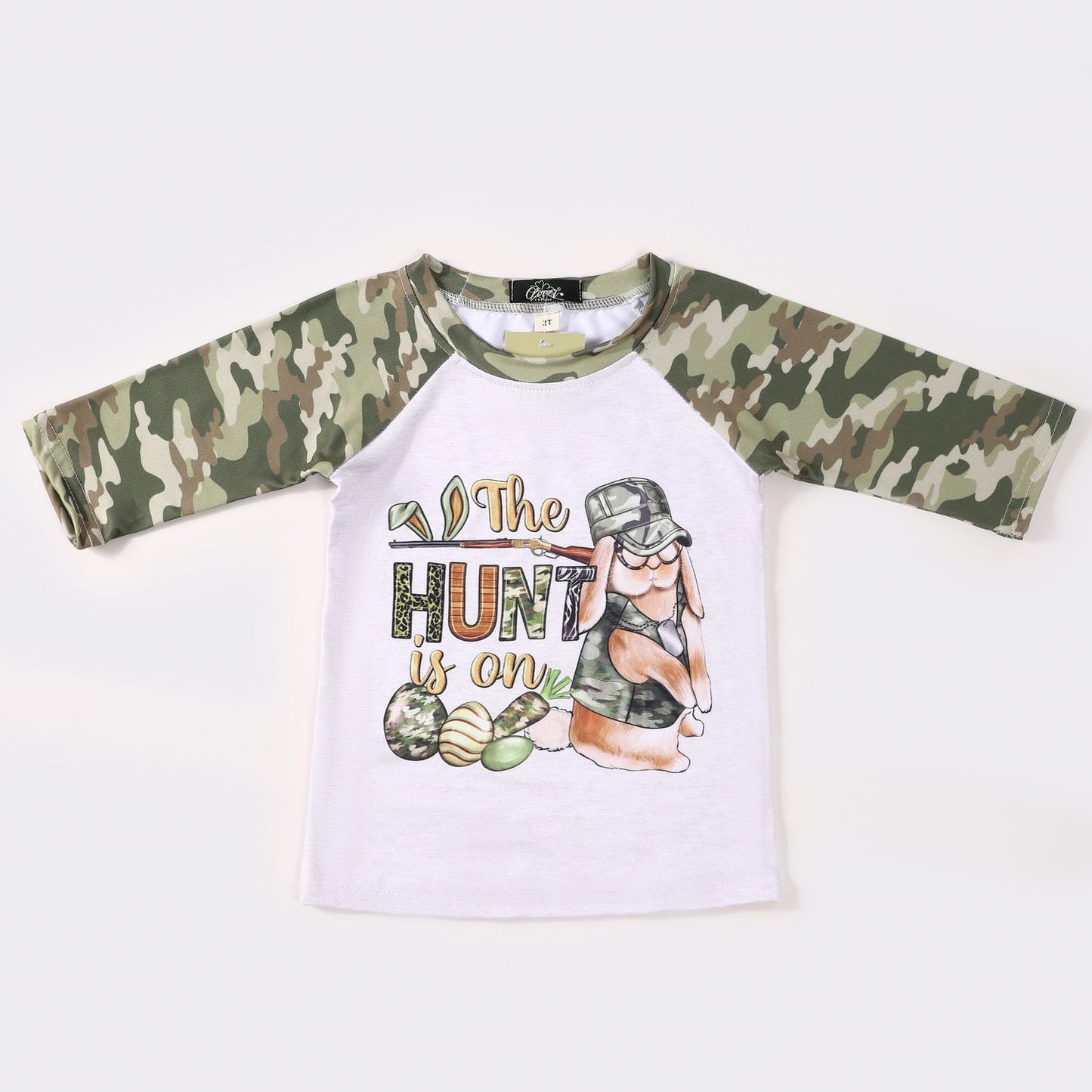 Egg Hunt Boy Raglan