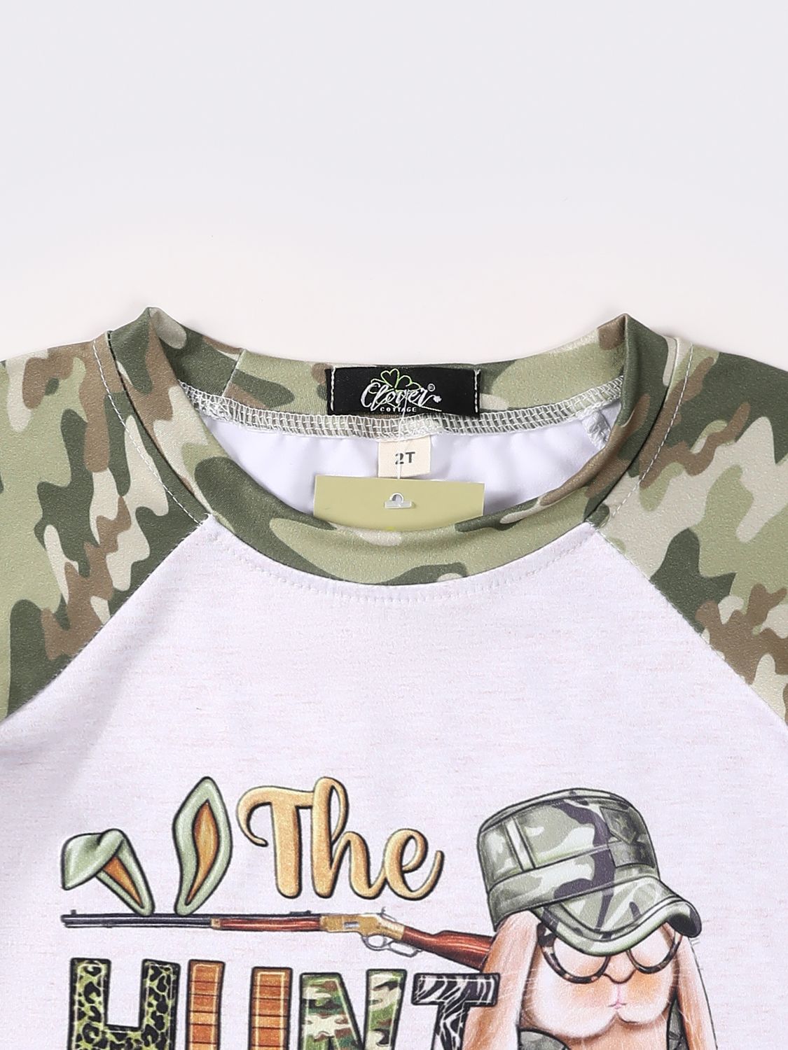 Egg Hunt Boy Raglan
