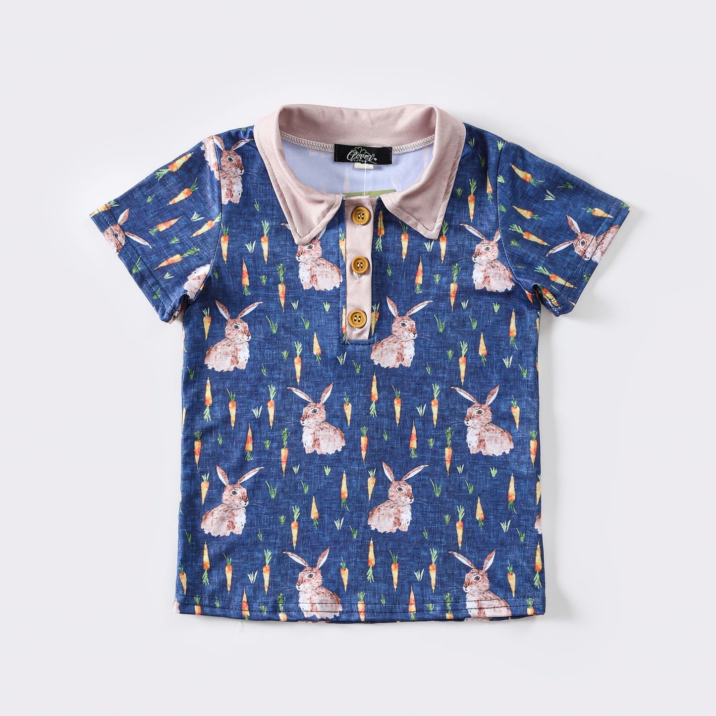 Carrot Thumper Boy Collar Shirt