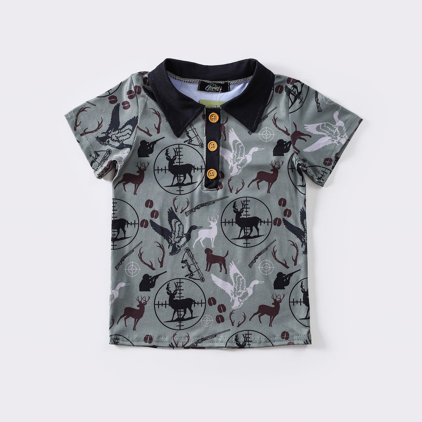 Hunt Scope Boy Collar Shirt