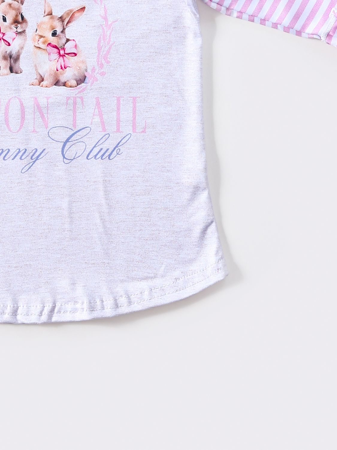 Bunny Club Girls Raglan