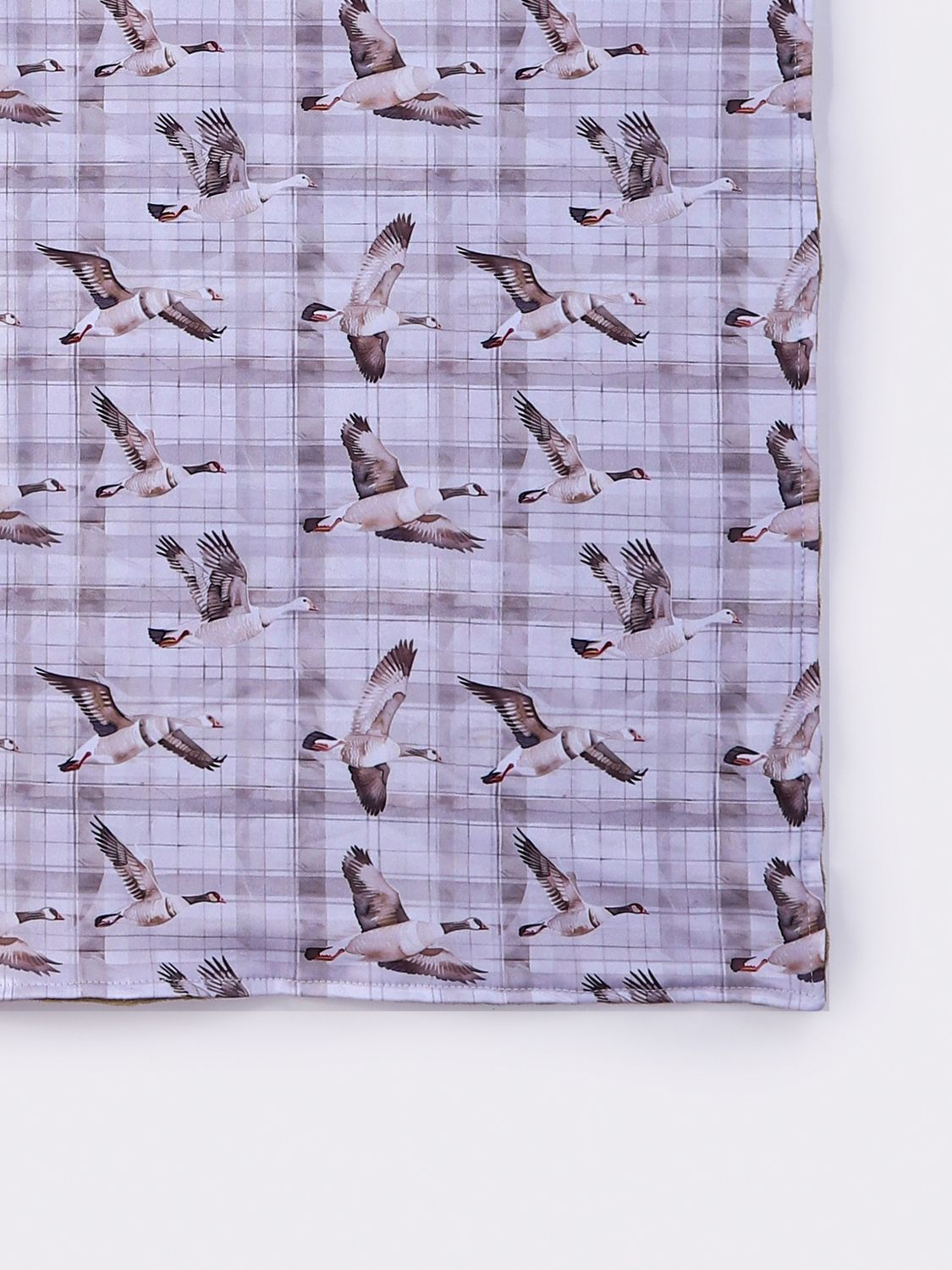 Plaid Mallard Minky Blanket