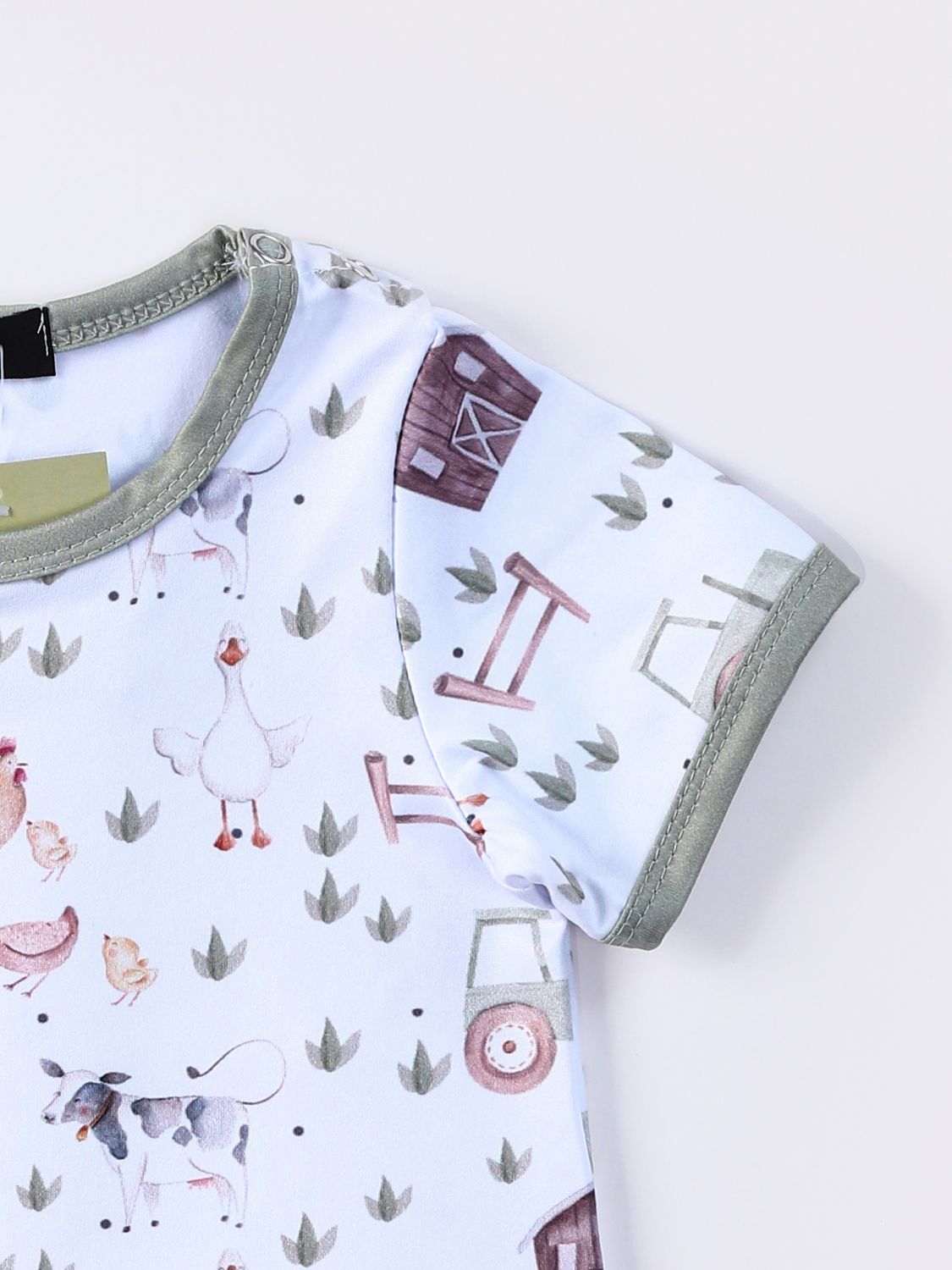 Sage Farm Boy Romper