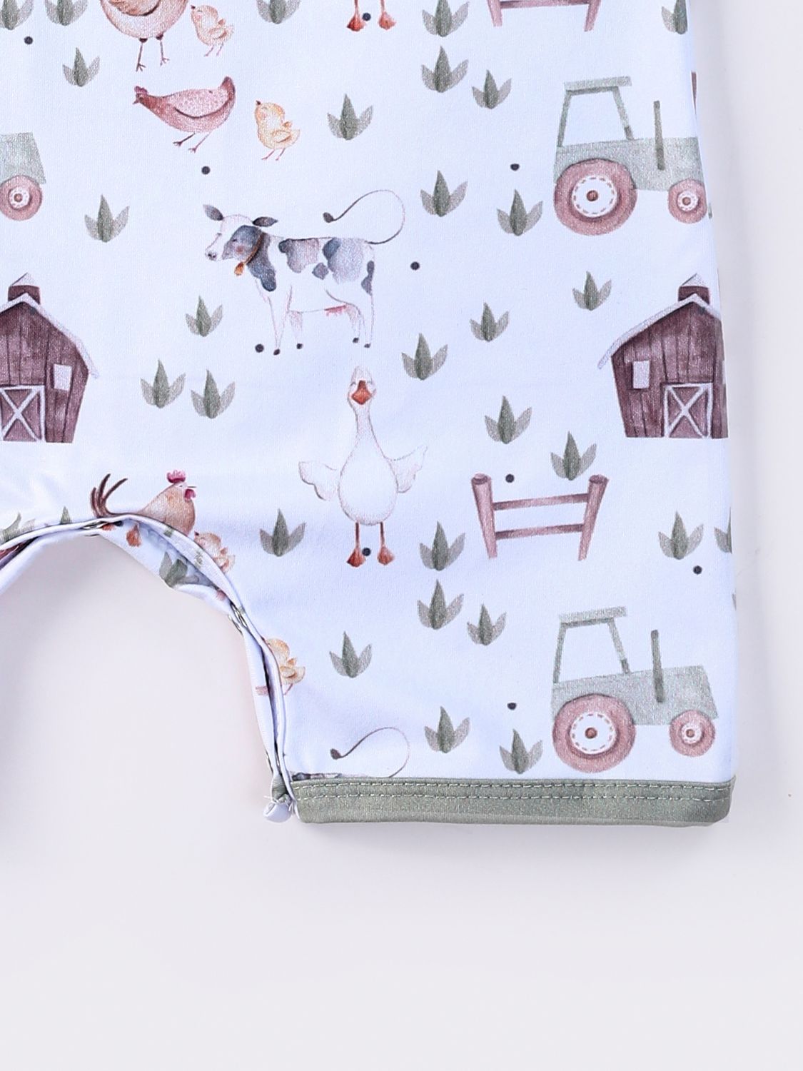 Sage Farm Boy Romper