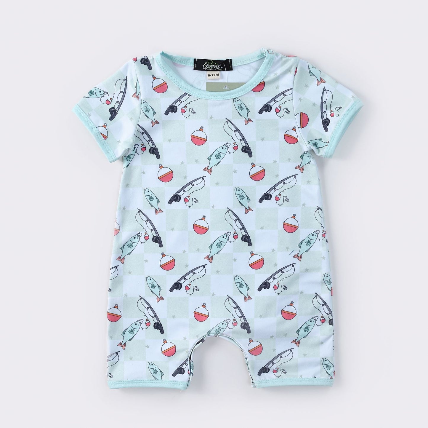 Hook Em Boy Romper