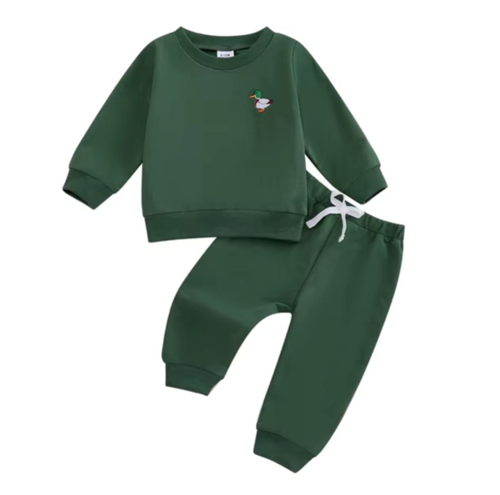 Duck Embroidery Jogger