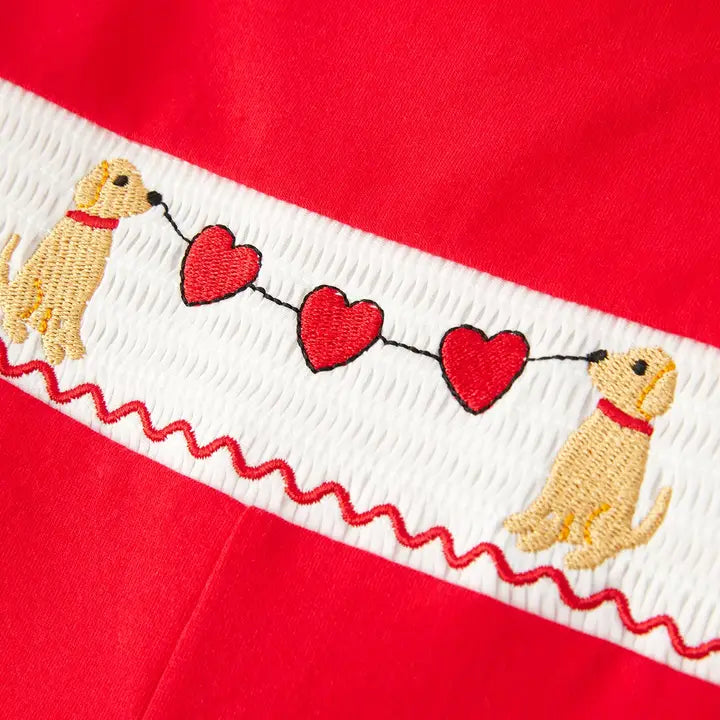 Puppy Love Boy Romper
