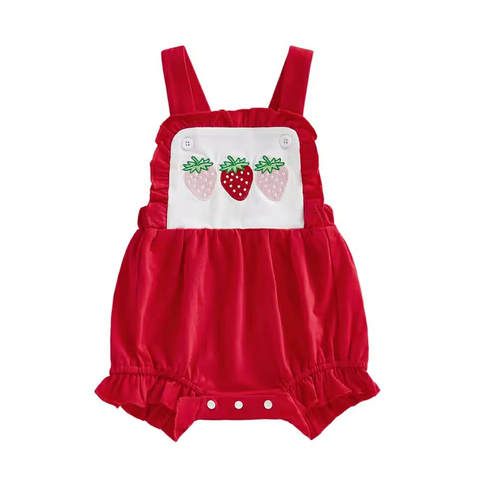 Strawberry Sweetness Romper