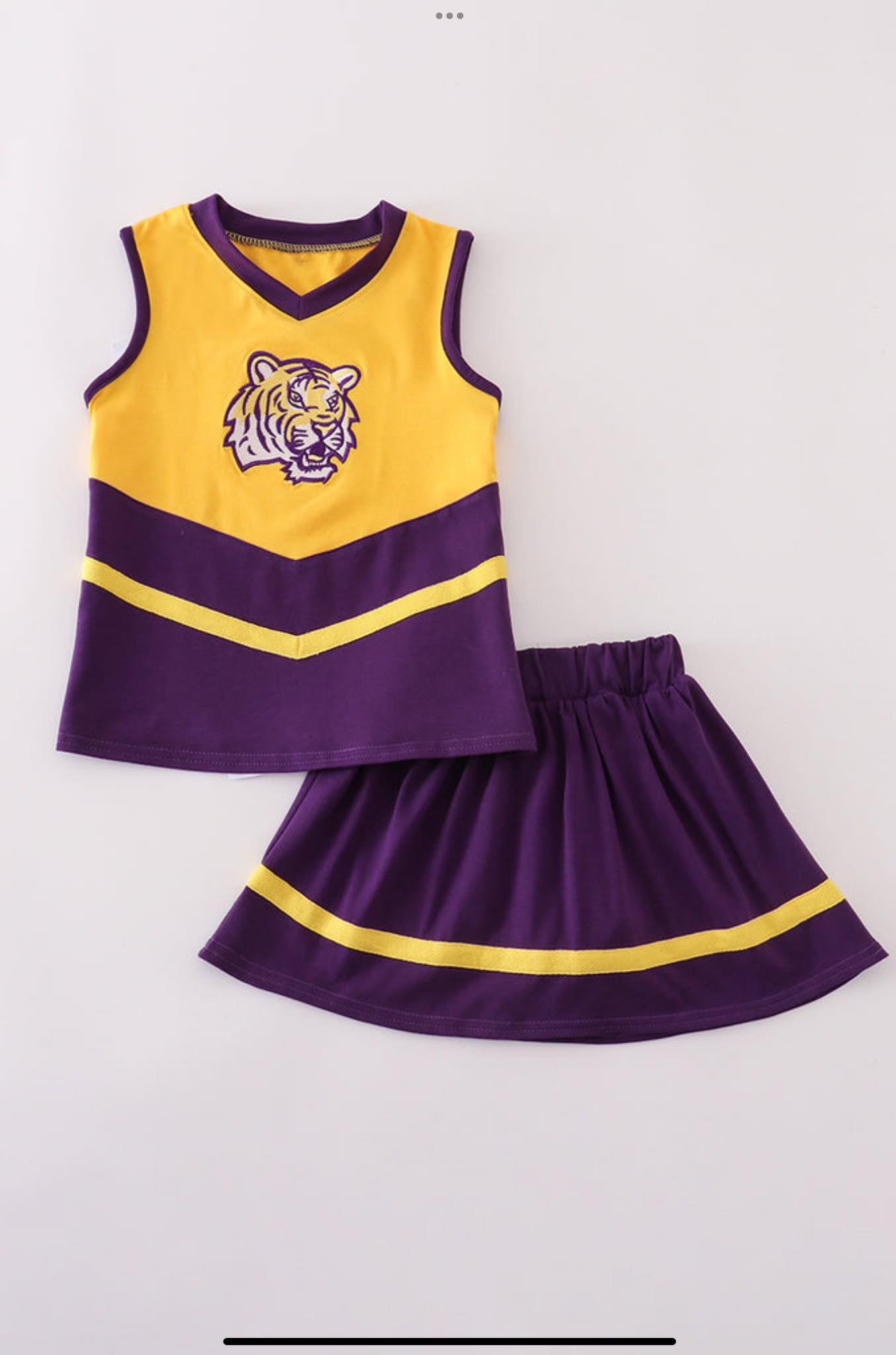 Tigers Football Skort Set