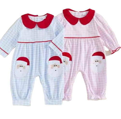 Santa's Sweet Friend Romper