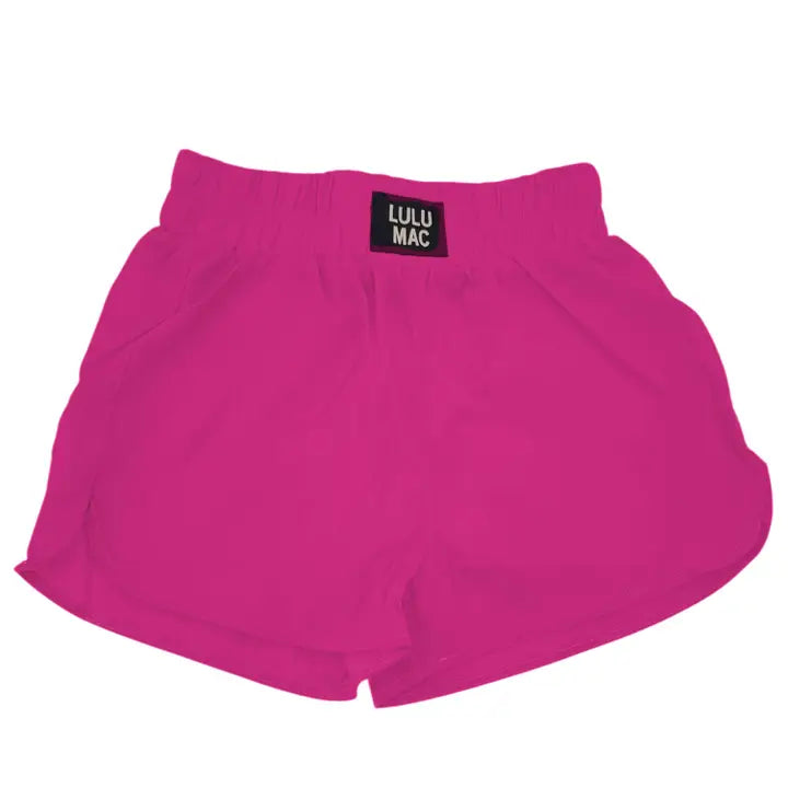 LULU MAC HOT PINK Shorts (kids)