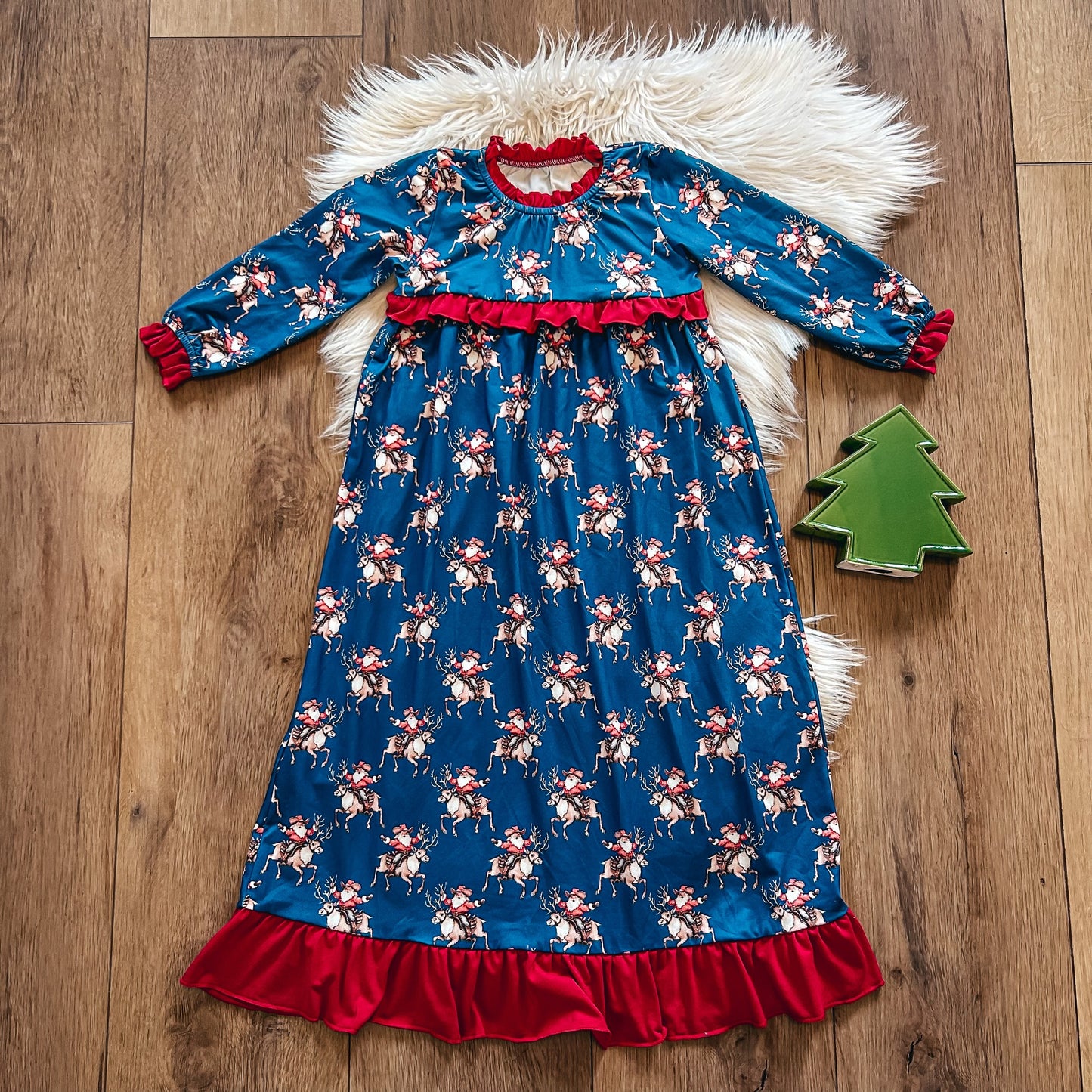 Cowboy Santa Gown