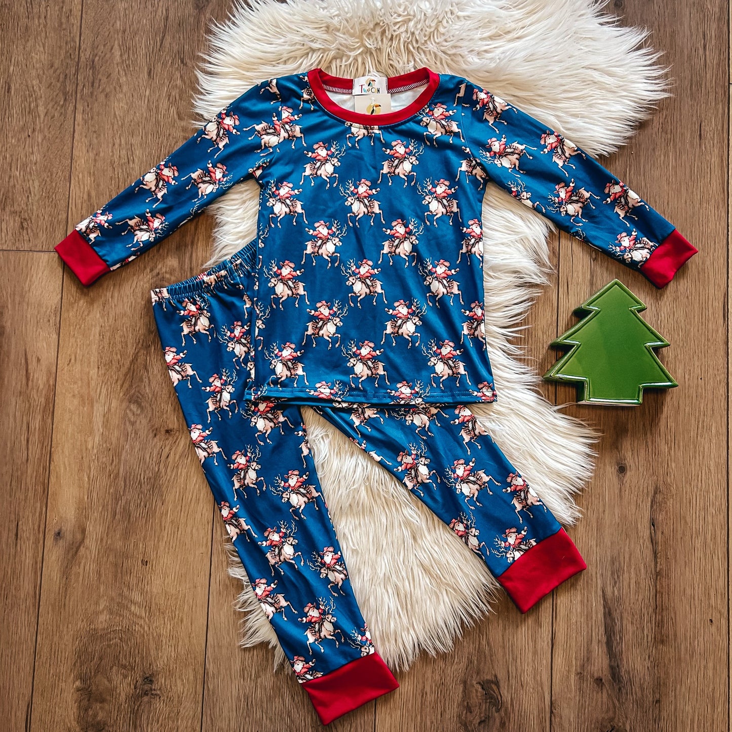 Cowboy Santa Pajamas