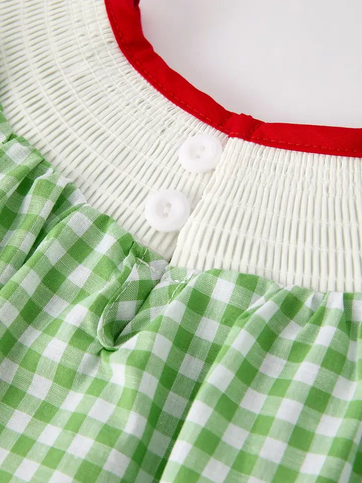 Inchworm Apple Dress