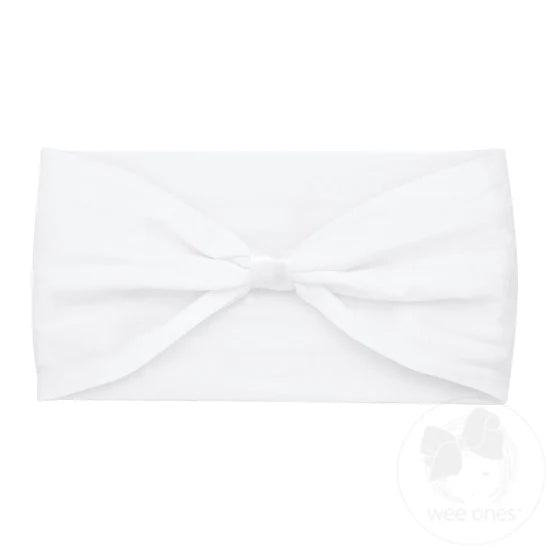 Baby Girls Nylon Add-a-Bow Band (Wee Ones)