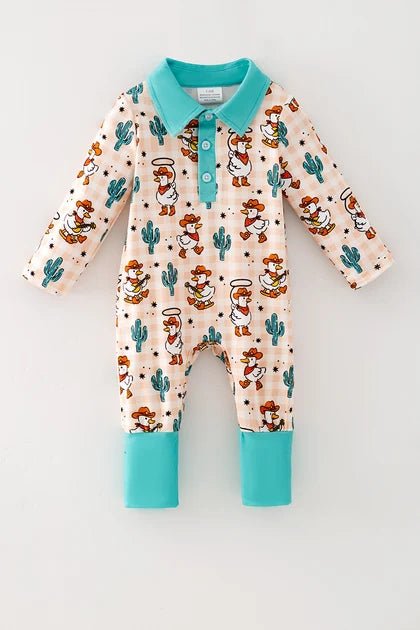 Western Duck Romper