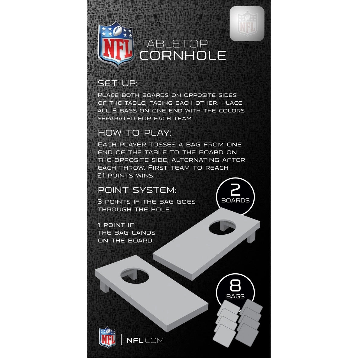 New Orleans Saints - Nfl Tabletop Cornhole