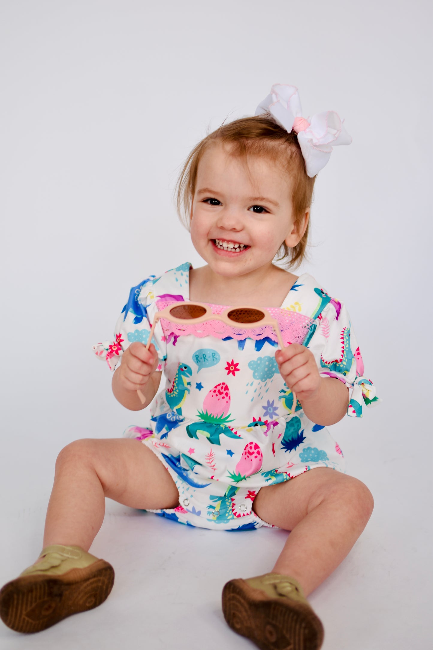 Bright Dinos Romper
