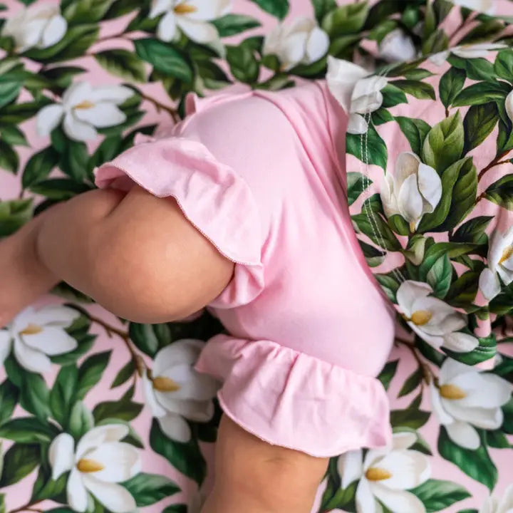 Magnolia Bamboo Peplum + Bummie Set by Laree + Co.