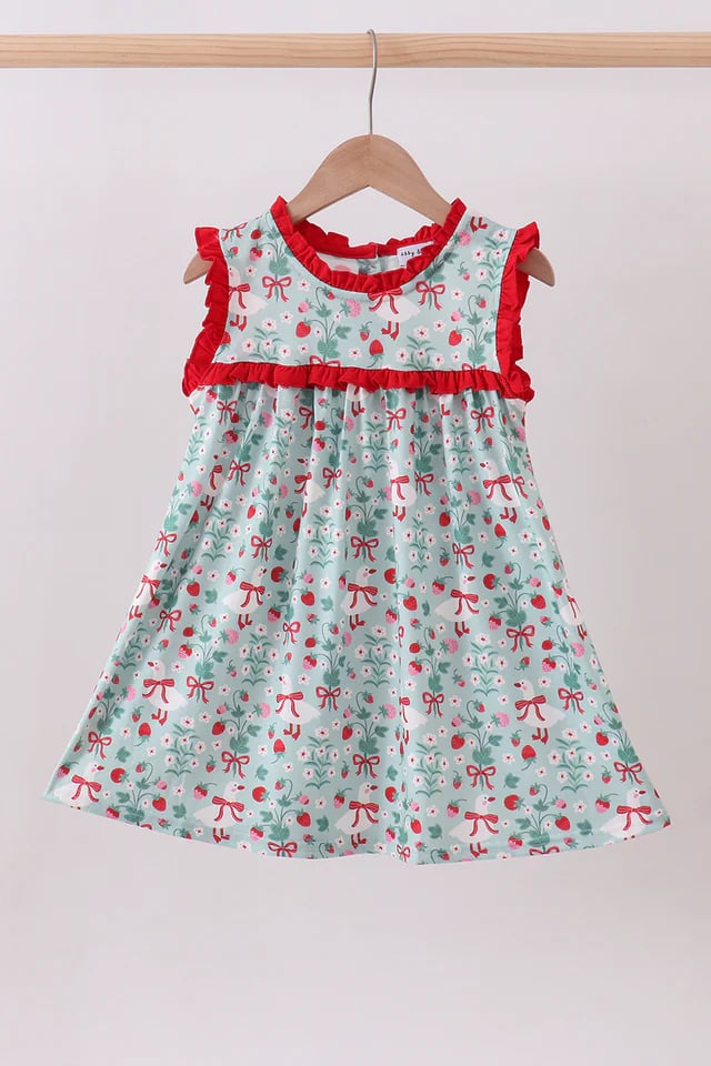 Strawberry Goose Dress