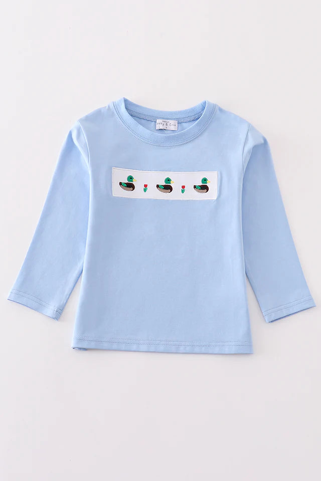 Quack Charm Embroidered Top