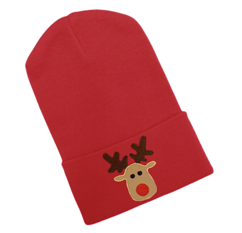 Ilybean Reindeer Newborn Hospital Hat