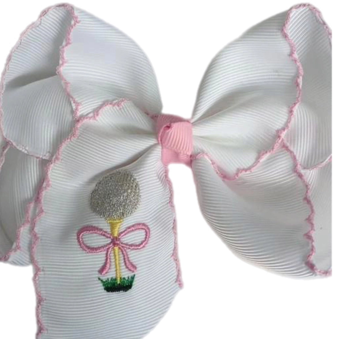 Golf Tee Hair Bow