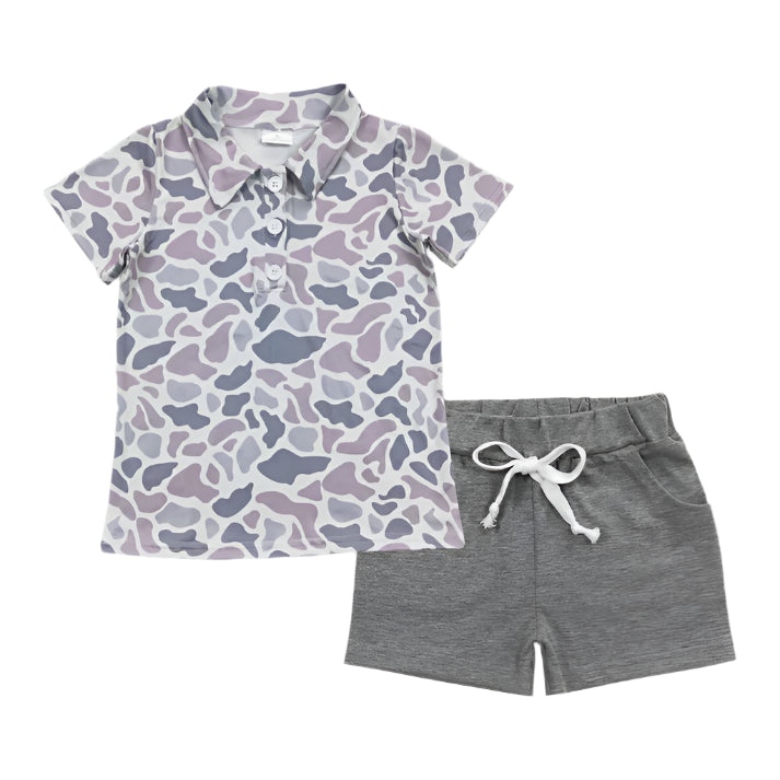 Camo Short Set