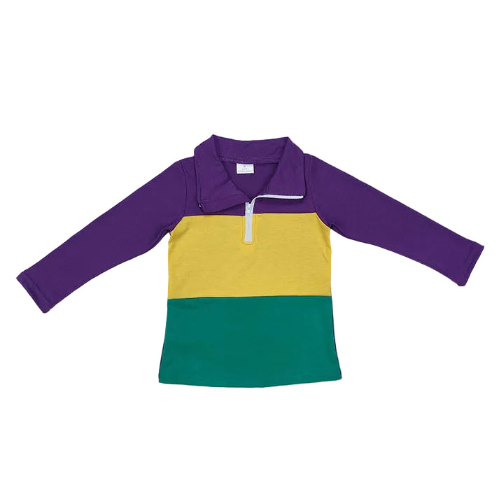 Mardi Stripes Pullover Shirt