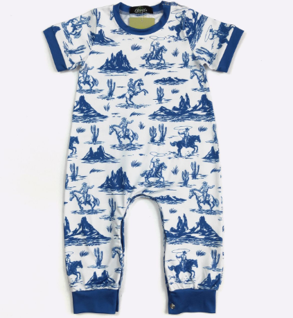 Blue Frontier Baby Boy Romper