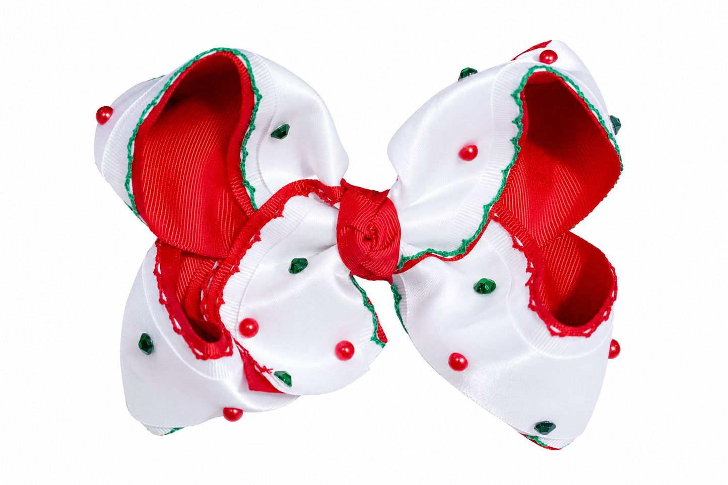 Christmas Jewels 5.5" Bow
