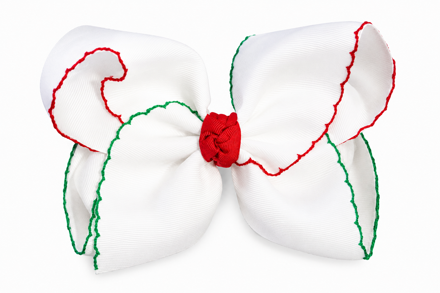Christmas Moonstitch 6" Bow