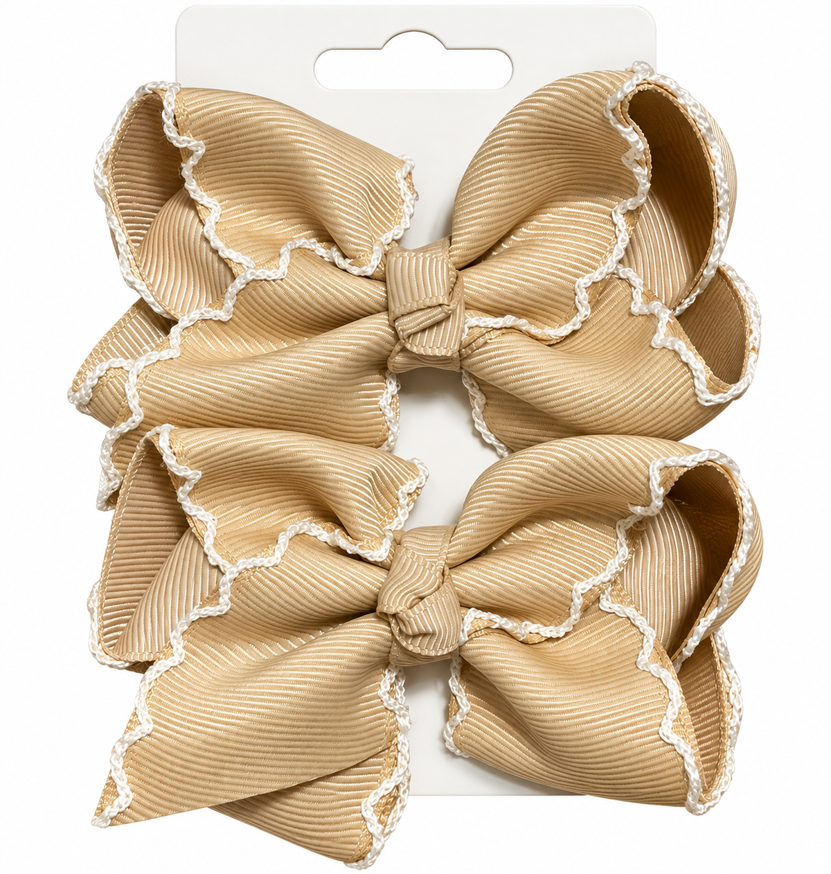 Tan Moonstitch Piggies Set 3"