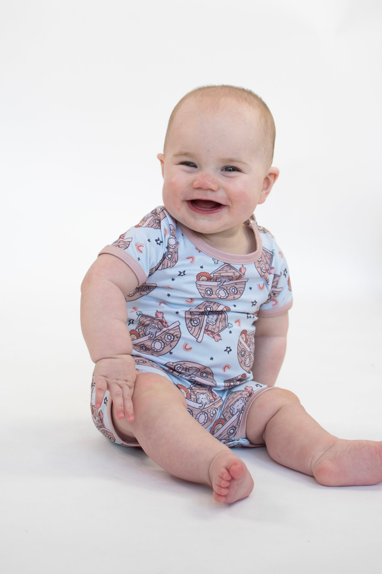 Noah's Promise Boy Romper