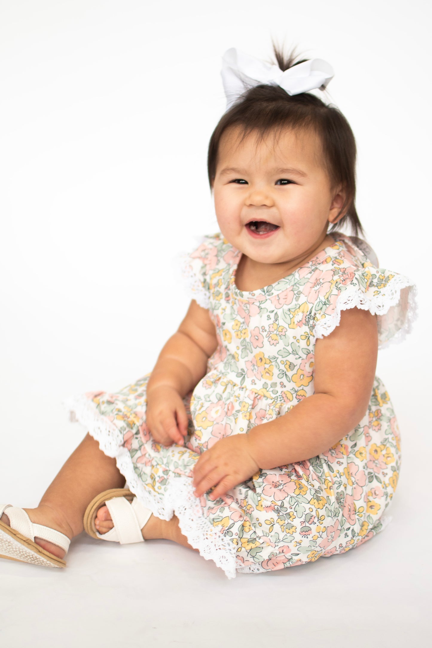 Blossom Lace Baby Set