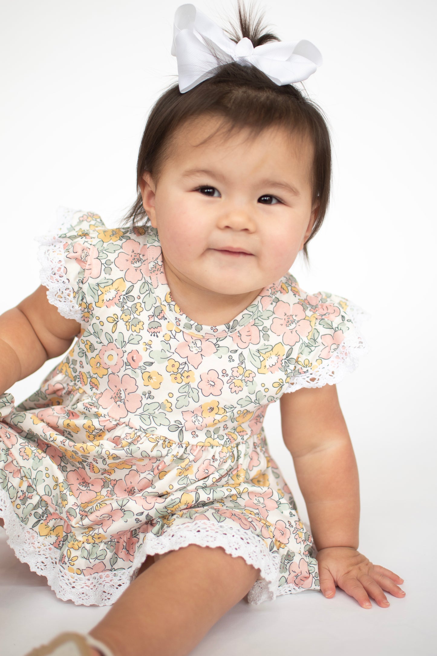 Blossom Lace Baby Set