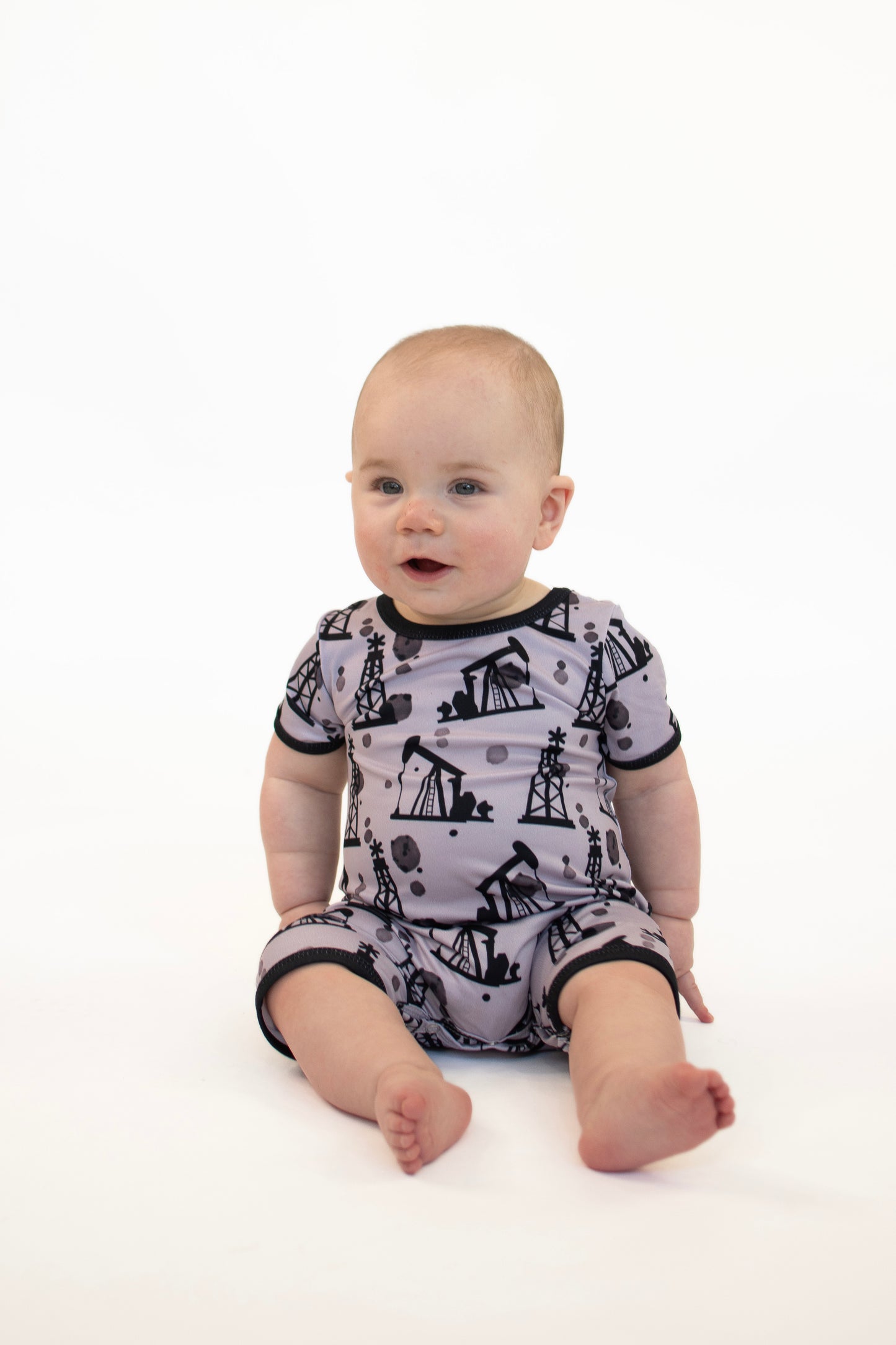 Oil Field Boy Romper